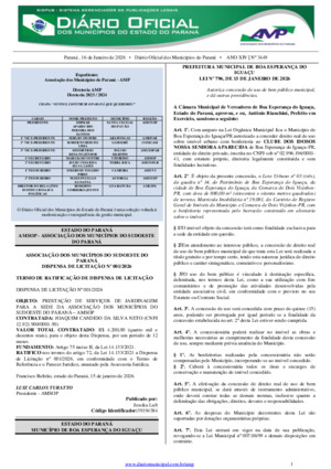 Assinatura Digital da última edição