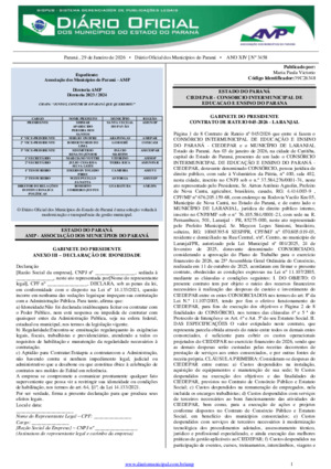 Assinatura Digital da última edição