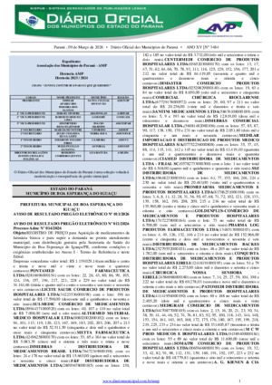 Assinatura Digital da última edição