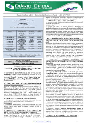 Assinatura Digital da última edição