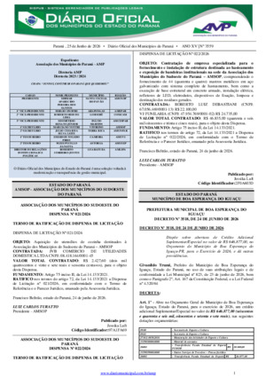 Assinatura Digital da última edição