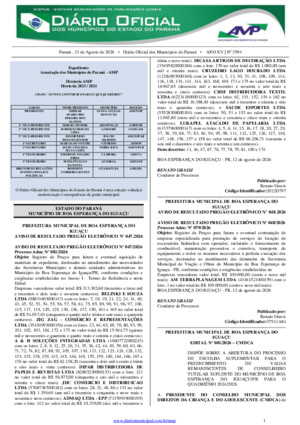 Assinatura Digital da última edição