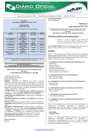Assinatura Digital da última edição