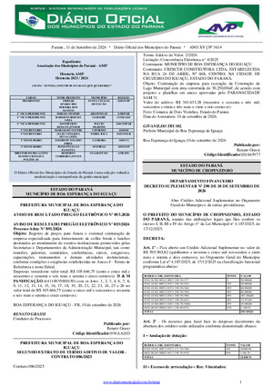 Assinatura Digital da última edição