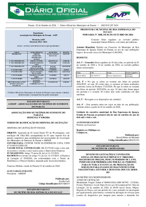 Assinatura Digital da última edição