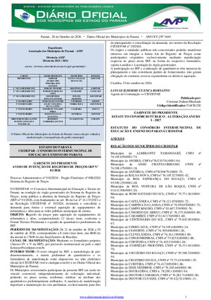 Assinatura Digital da última edição