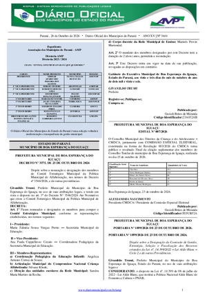 Assinatura Digital da última edição