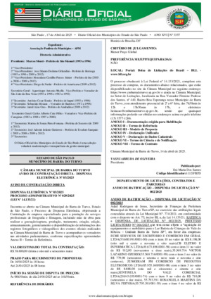 Assinatura Digital da última edição