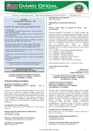 Assinatura Digital da última edição