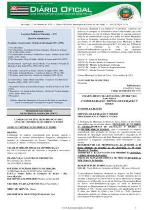 Assinatura Digital da última edição