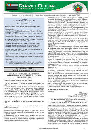 Assinatura Digital da última edição