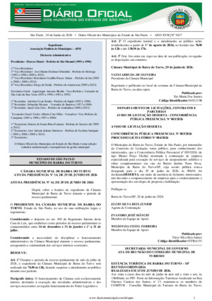 Assinatura Digital da última edição
