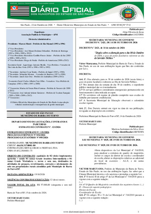 Assinatura Digital da última edição