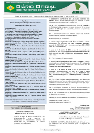 Assinatura Digital da última edição
