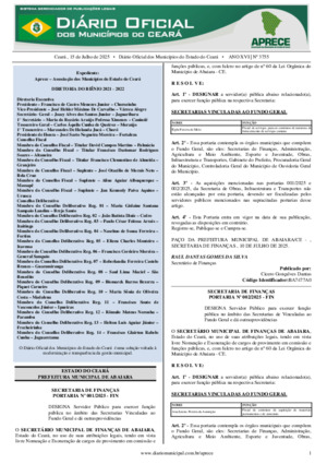 Assinatura Digital da última edição