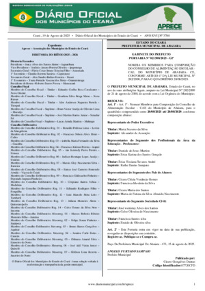 Assinatura Digital da última edição