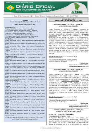 Assinatura Digital da última edição