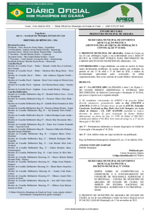 Assinatura Digital da última edição