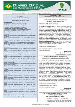 Assinatura Digital da última edição