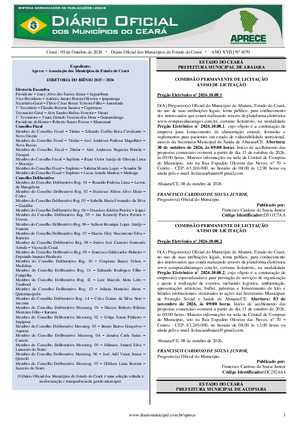 Assinatura Digital da última edição