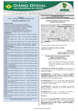 Assinatura Digital da última edição