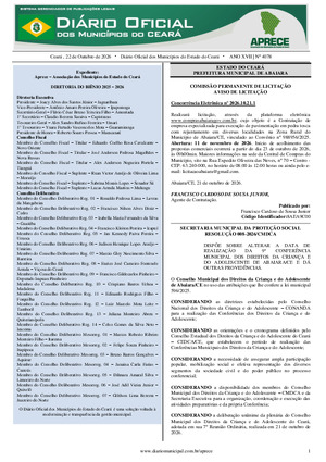Assinatura Digital da última edição
