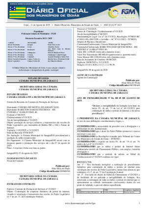 Assinatura Digital da última edição