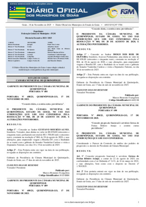 Assinatura Digital da última edição