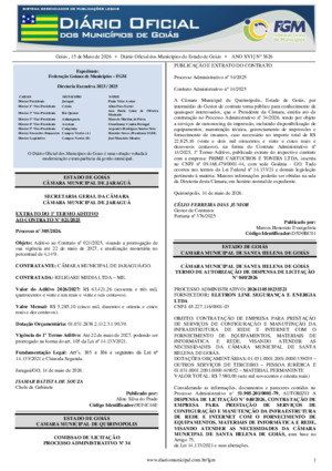 Assinatura Digital da última edição