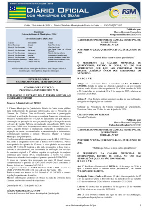 Assinatura Digital da última edição