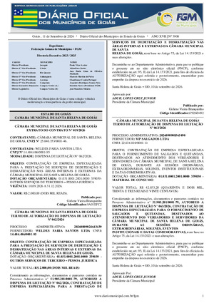 Assinatura Digital da última edição