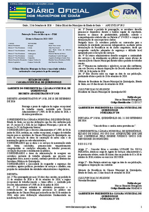 Assinatura Digital da última edição