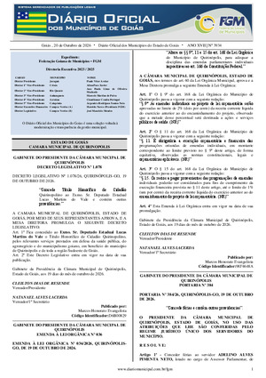 Assinatura Digital da última edição