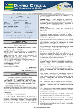 Assinatura Digital da última edição