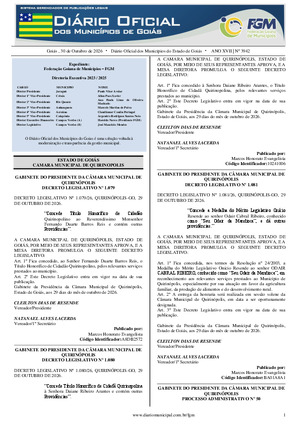 Assinatura Digital da última edição