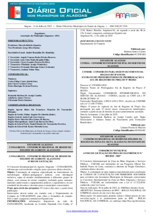 Assinatura Digital da última edição