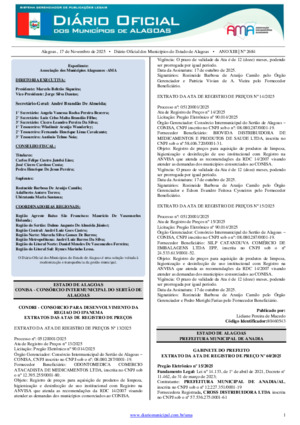 Assinatura Digital da última edição