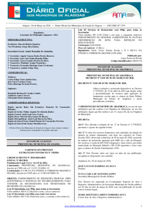 Assinatura Digital da última edição