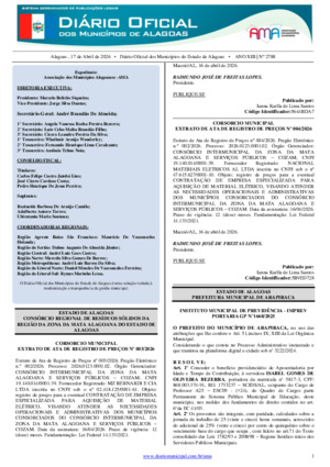 Assinatura Digital da última edição