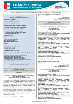 Assinatura Digital da última edição