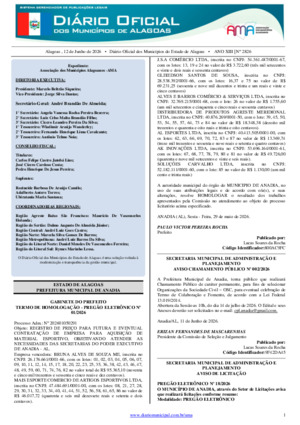 Assinatura Digital da última edição