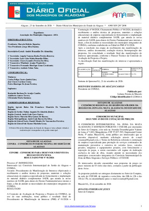 Assinatura Digital da última edição