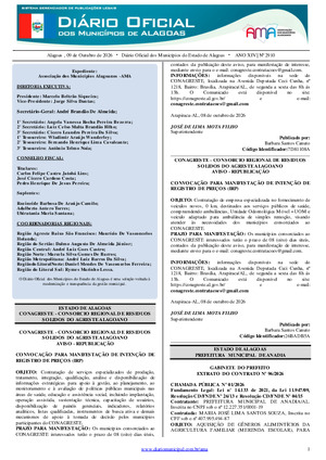 Assinatura Digital da última edição