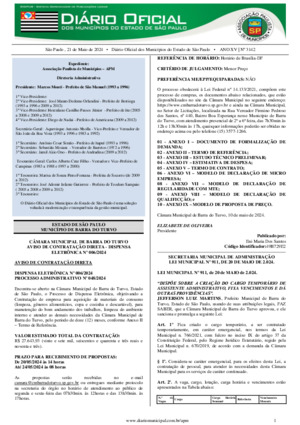 Diário Oficial dos Municípios SIGPub - Sistema Gerenciador de ...
